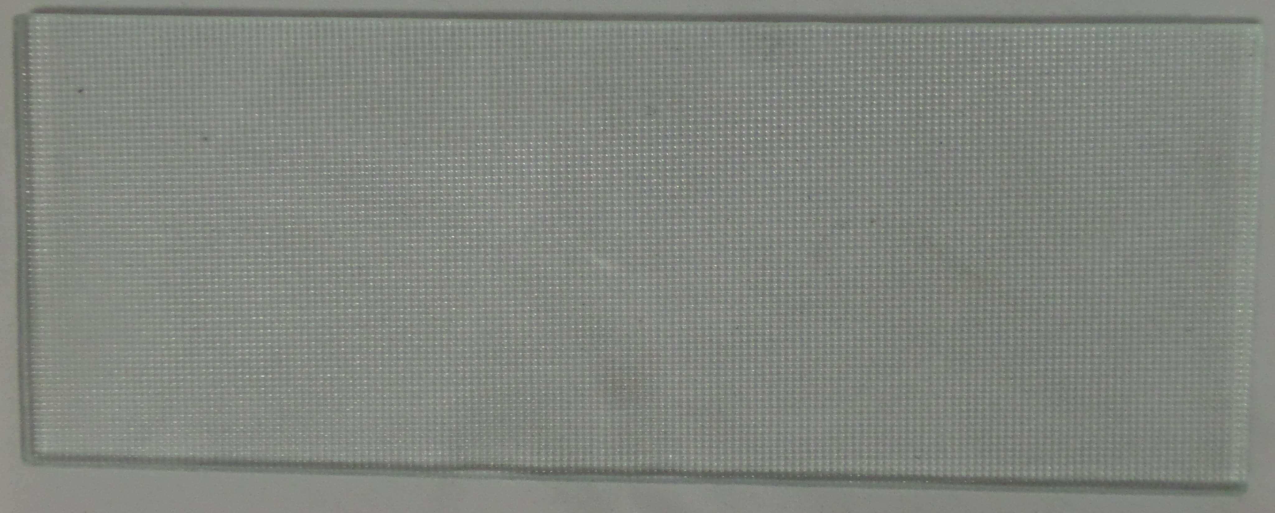 Range Hood Glass Light Lens Replacement 23/8" x 63/8" x 1/8"